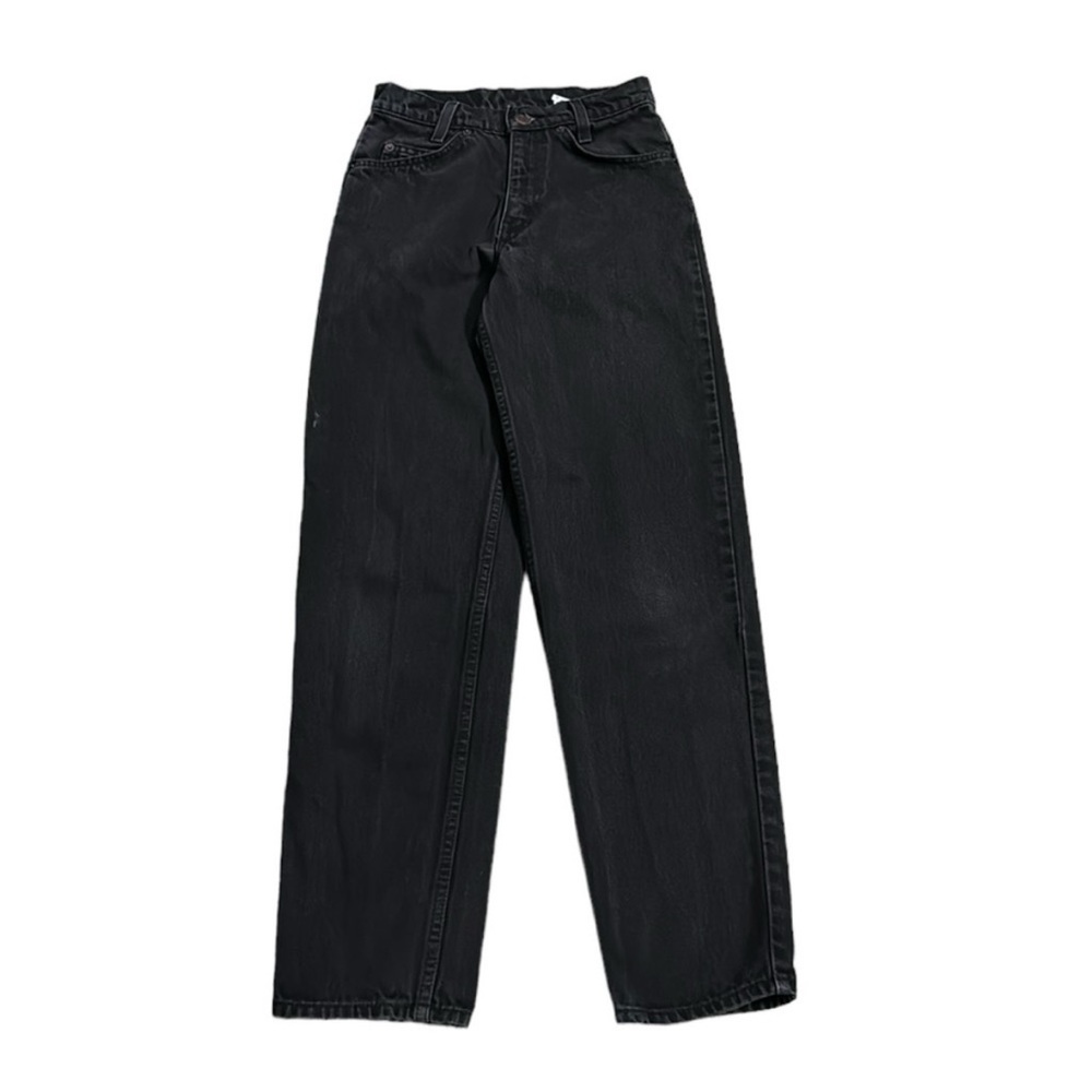 Levi's Black Straight Leg Jeans